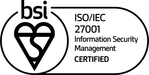 The British Standards Institution badge certifying SkillsForge for ISO/IEC 27001 Information Security Management